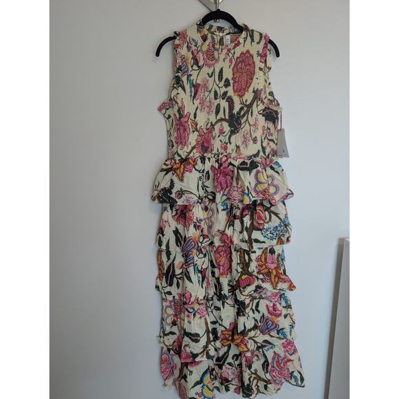 NWT Alix of Bohemia Cabana Paradise Ruffle Dress Size XL - Picture 3 of 12